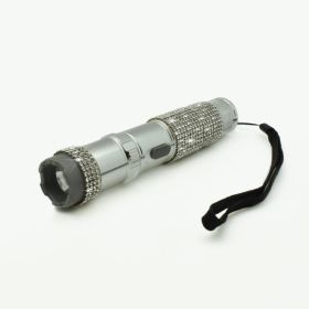RhineStun 75,000,000* Stun Flashlight (Color: SILVER)