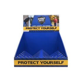 10-pack Stream Pepper Spray Countertop Display (Color: Pink)